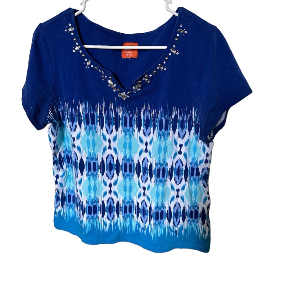 Hearts of palm Women’s short sleeve Cotton,spandex Top
